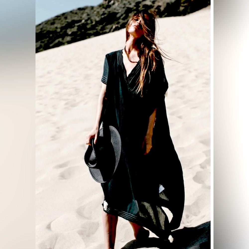 Beautiful Ela Kaftan by Handloom - 100% organic Turkish Cotton!